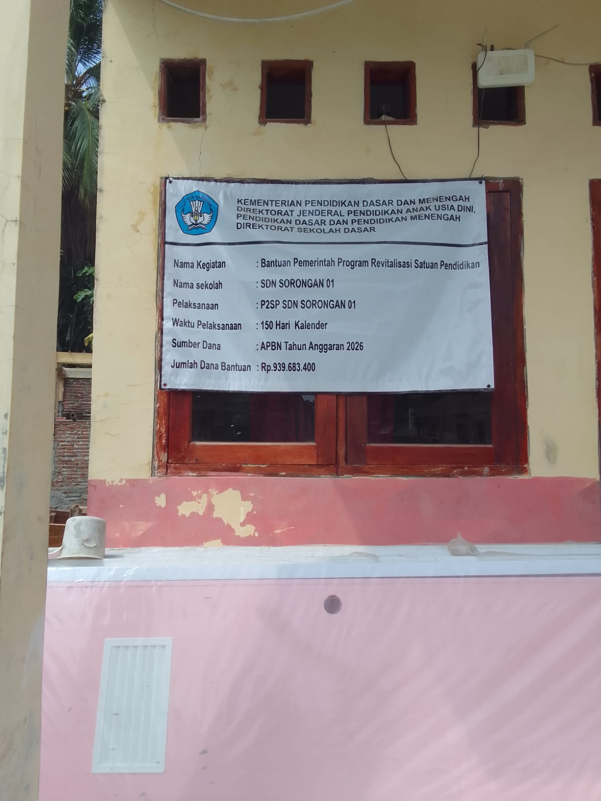 Pembangunan Revitalisasi SDN  Sorongan 01 Jadi Sorotan, Pengakuan Kepala Sekolah Ada Intervensi Dinas Yang Tidak Bisa Ditolak