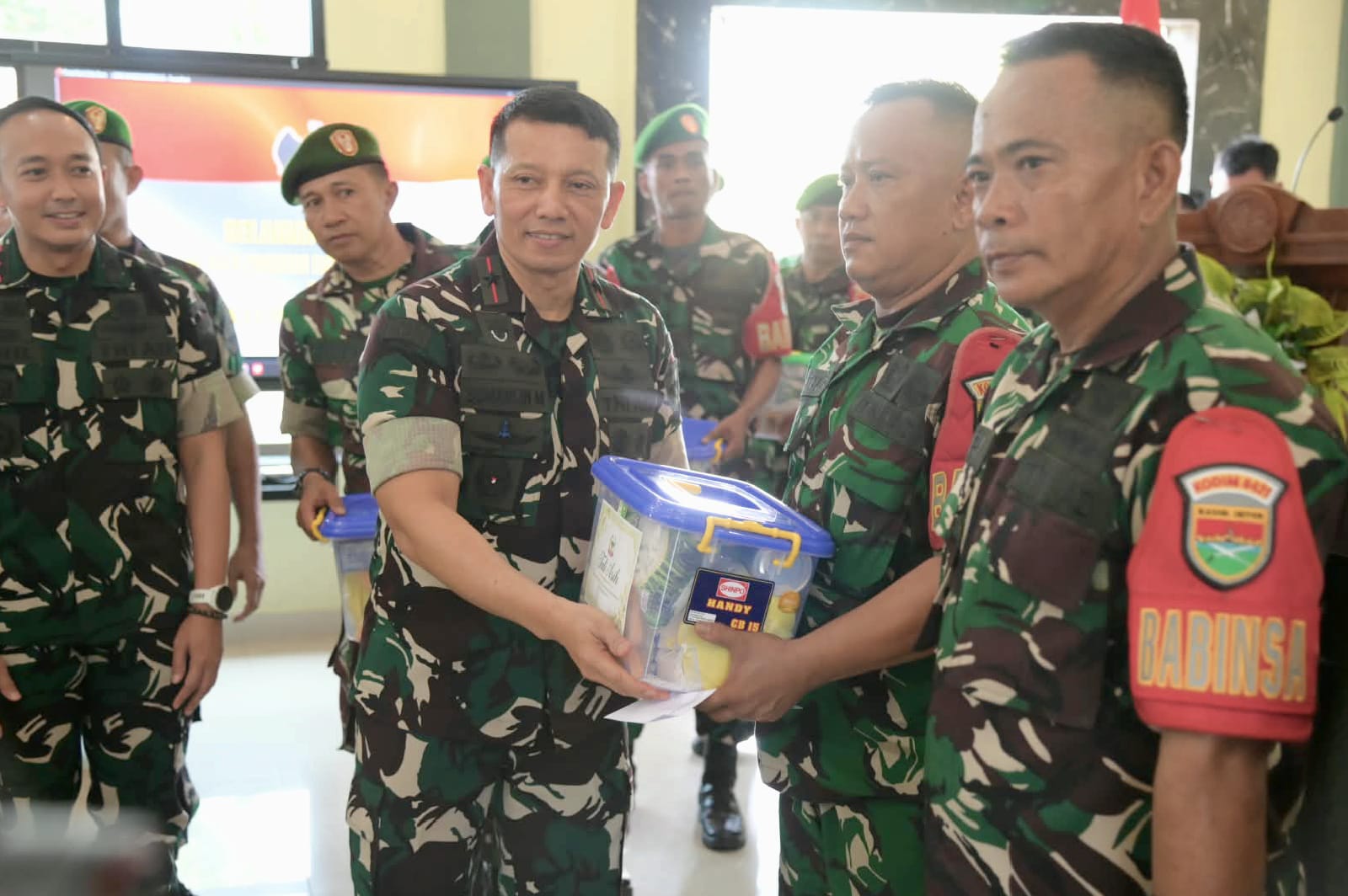Danrem 043/Gatam Kunjungi Kodim 0421/Lampung Selatan, Tekankan Peran Babinsa dan Pengabdian kepada Rakyat